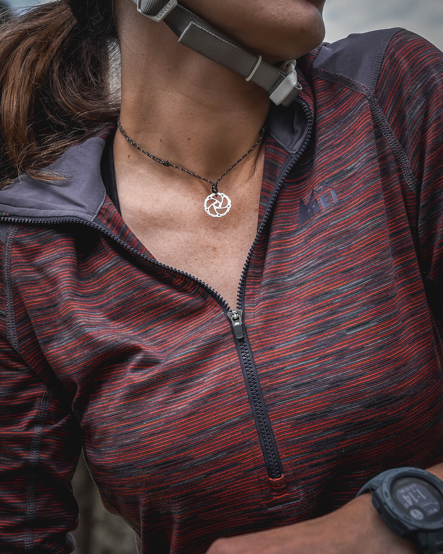 Disc Brake with Heart Pendant