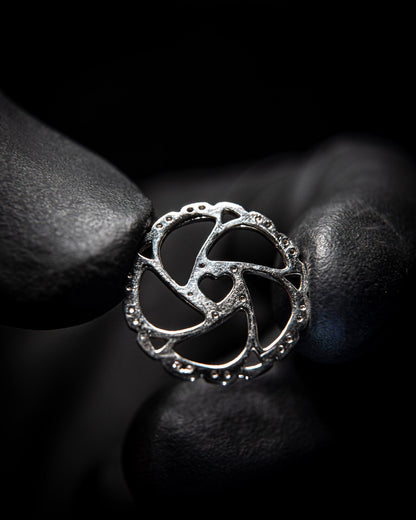 Disc Brake with Heart Pendant
