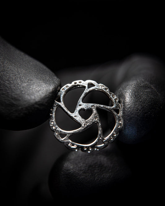 Disc Brake with Heart Pendant