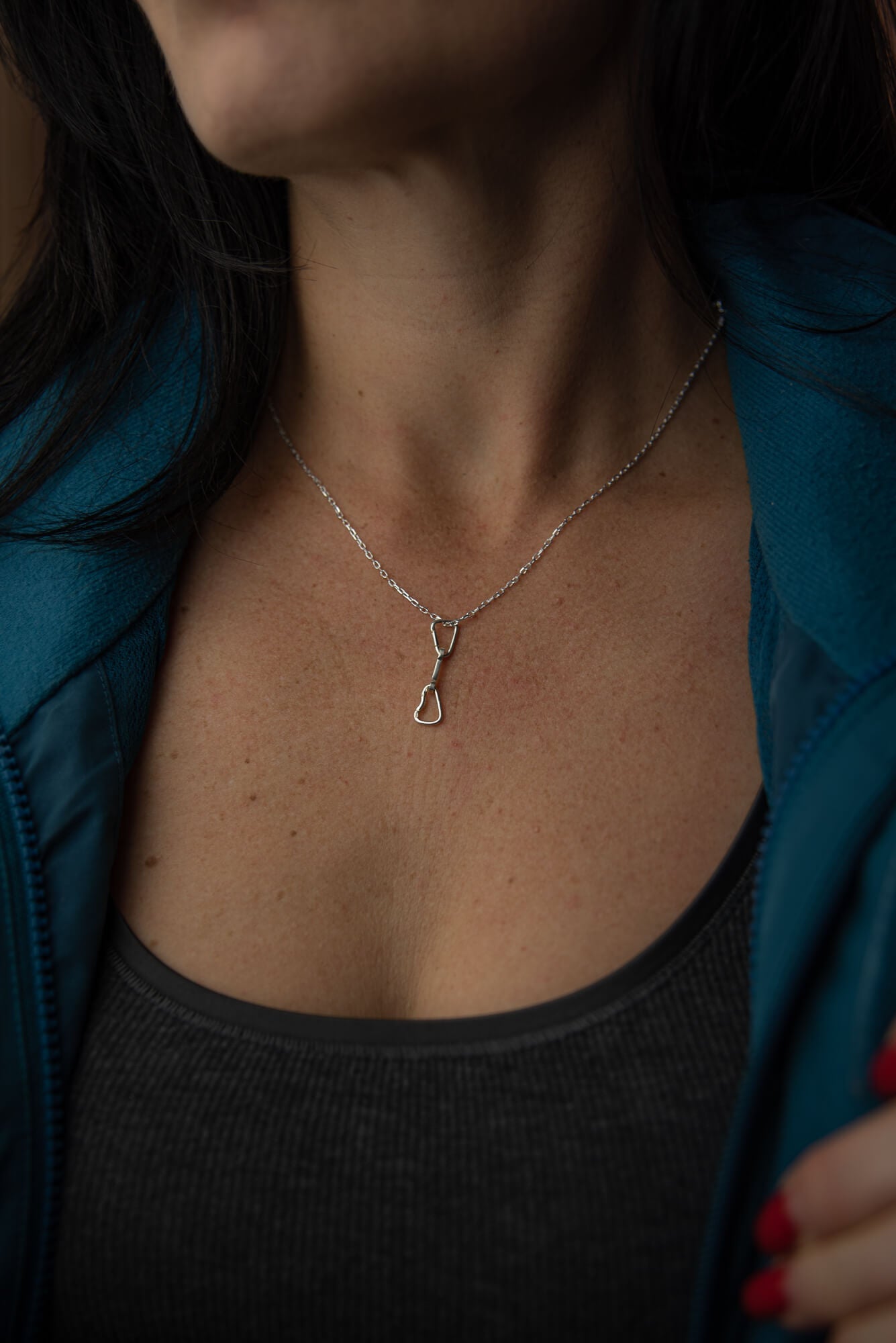 Climbing Quickdraw Pendant